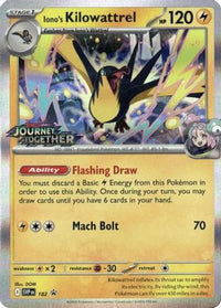 Iono's Kilowattrel (Prerelease) (182) - SV Scarlet & Violet Promo Cards Holofoil
