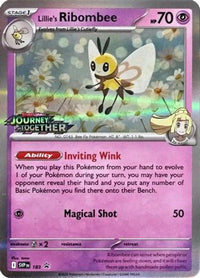 Lillie's Ribombee (Prerelease) (183) - SV Scarlet & Violet Promo Cards Holofoil