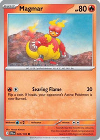 Magmar (20/159) - SV09 Journey Together Reverse Holofoil