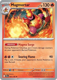 Magmortar (21) - SV09 Journey Together Holofoil