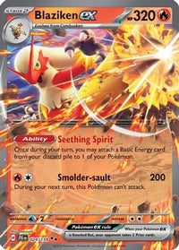 Blaziken ex (24) - SV09 Journey Together Holofoil