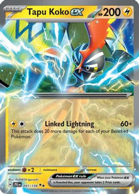 Tapu Koko ex (51) - SV09 Journey Together Holofoil