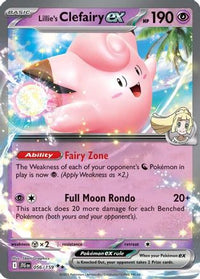 Lillie's Clefairy ex (56/159)  - SV09 Journey Together Holofoil