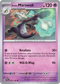 Alolan Marowak (57) - SV09 Journey Together