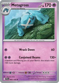 Metagross (63) - SV09 Journey Together Reverse Holofoil