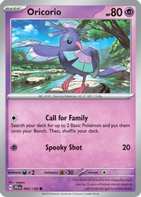 Oricorio (65) - SV09 Journey Together