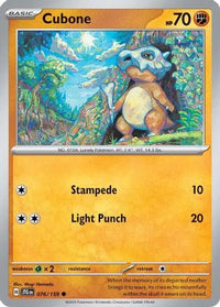 Cubone (76) - SV09 Journey Together