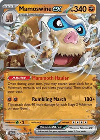 Mamoswine ex (79/159)  - SV09 Journey Together Holofoil