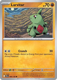 Larvitar (80) - SV09 Journey Together Reverse Holofoil