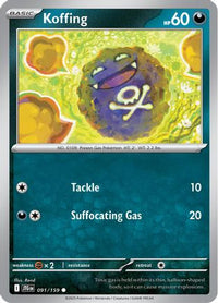 Koffing (91) - SV09 Journey Together