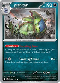 Tyranitar (95) - SV09 Journey Together Holofoil