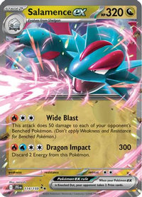 Salamence ex (114/159)  - SV09 Journey Together Holofoil