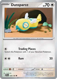 Dunsparce (120) - SV09 Journey Together Reverse Holofoil
