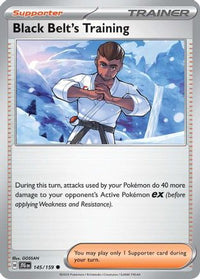 Black Belt's Training (145/159)  - SV09 Journey Together Reverse Holofoil