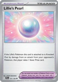 Lillie's Pearl (151) - SV09 Journey Together Reverse Holofoil