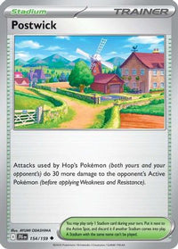 Postwick (154) - SV09 Journey Together Reverse Holofoil