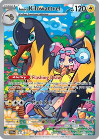Iono's Kilowattrel (163/159)  - SV09 Journey Together Holofoil