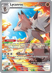 Lycanroc (166/159)  - SV09 Journey Together Holofoil