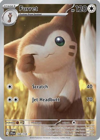Furret (168/159)  - SV09 Journey Together Holofoil