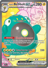 Iono's Bellibolt ex (172/159)  - SV09 Journey Together Holofoil