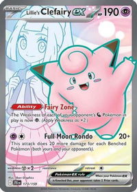 Lillie's Clefairy ex (173/159)  - SV09 Journey Together Holofoil