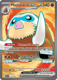 Mamoswine ex (174/159)  - SV09 Journey Together Holofoil