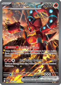 Volcanion ex (182/159)  - SV09 Journey Together Holofoil