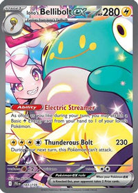Iono's Bellibolt ex (183/159)  - SV09 Journey Together Holofoil