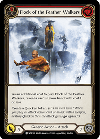 Flock of the Feather Walkers (Red) [U-WTR182] (Welcome to Rathe Unlimited) Unlimited Normal - POKÉ JEUX