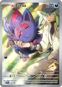 N's Zorua (Pokemon Center Exclusive) (189) - SV Scarlet & Violet Promo Cards Holofoil