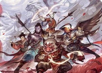 Will of the Jeskai Art Card (54/54) (AATDM-054) - Art Series: Tarkir: Dragonstorm
