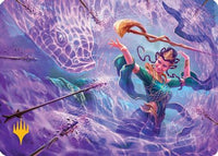 Snakeskin Veil Art Card (19/54) (Gold-Stamped) (AATDM-019) - Art Series: Tarkir: Dragonstorm