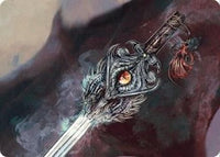 Dragonfire Blade Art Card (40/54) (AATDM-040) - Art Series: Tarkir: Dragonstorm