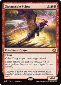Stormscale Scion (PPTDM-123) - Promo Pack: Tarkir: Dragonstorm Foil
