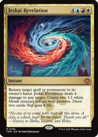 Jeskai Revelation (PPTDM-196) - Promo Pack: Tarkir: Dragonstorm Foil