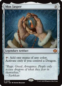 Mox Jasper (PPTDM-246) - Promo Pack: Tarkir: Dragonstorm Foil