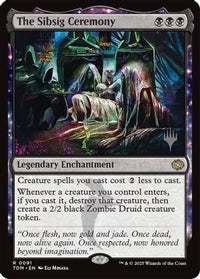 The Sibsig Ceremony (PPTDM-091) - Promo Pack: Tarkir: Dragonstorm Foil