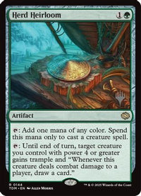 Herd Heirloom (PPTDM-144) - Promo Pack: Tarkir: Dragonstorm Foil