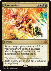 Perennation (PRE-212) - Prerelease Cards Foil