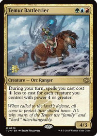 Temur Battlecrier (PRE-228) - Prerelease Cards