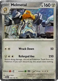 Melmetal (Cosmos Holo) (104/142) - Miscellaneous Cards & Products Holofoil