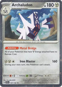 Archaludon (Cosmos Holo) (107/142) - Miscellaneous Cards & Products