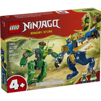 LEGO 71853 - NINJAGO - Jay's Dragon Mech Fight - 107pcs - S26 (Special Order)