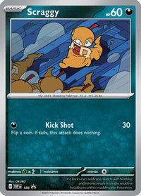 Scraggy (186) - SV Scarlet & Violet Promo Cards Holofoil