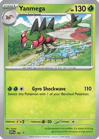 Yanmega (Cosmos Holo) (187) - SV Scarlet & Violet Promo Cards Holofoil