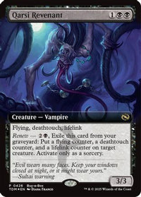 Qarsi Revenant (Extended Art) (BABP-426) - Buy-A-Box Promos Foil