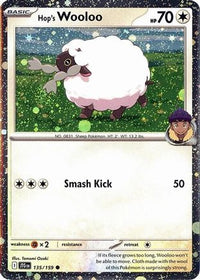 Hop's Wooloo (Cosmos Holo) (135/159)  - Miscellaneous Cards & Products Holofoil