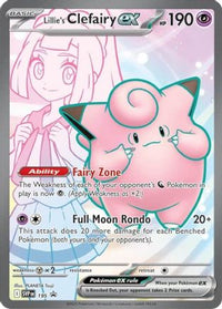 Lillie's Clefairy ex (195) - SV Scarlet & Violet Promo Cards Holofoil