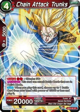 Chain Attack Trunks (SD2-05) [Mythic Booster] - POKÉ JEUX