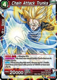 Chain Attack Trunks (SD2-05) [Mythic Booster] - POKÉ JEUX